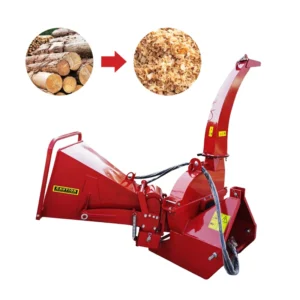 Portable Mini Mobile Wood Chipper Machine User friendly Wood Crusher for Farm Orchard