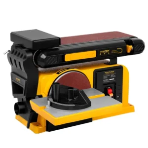 Portable Mini Multi functional Electric 220V Desktop Belt Sander Wood Grinding Polishing Machine Household Brushless Sand Tray