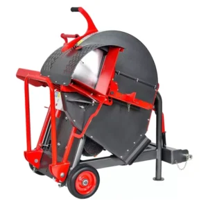 Portable Mobile Gasoline Engine Log Cross Cut Saw Anti-Rust Steel Body Large Saw Blade 1 Year Small Scale Forestry Work