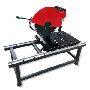 Portable Small Middle Block Granite Marble Bridge Saw Stone Cutting Machine Pure Copper Motor 380V 4KW Rock Stone Cutting Table