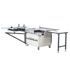 Portable Small Precision Sliding Table Wood Cutting Saw with Twin Circular Blades Saw Core