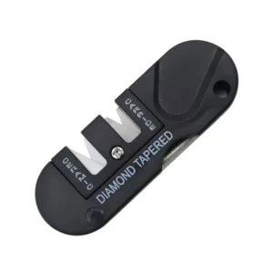 Portable Stainless Steel EDC Knife Sharpener Multi-Function Outdoor Carry Tool with Tungsten Steel Sharpener Tool