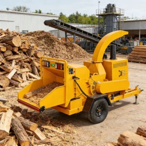 Portable Wood Branch Crusher Machine High Performance Wood Chips Grinder Sawdust Crusher for Sale with Factory Price