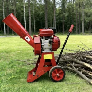 Portable Wood Chipper Crusher Gasoline Engine High Power for Tree Branch Wood Stalk Chipping