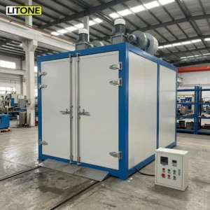 Powder Heating Curing Dryer Oven Digital Temperature Display CE Certified Insulated Chamber Energy Efficient Aluminum