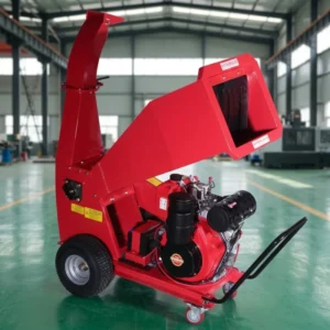 Powerful Wood Chipper Branch Shredder Wood Crusher Strong Cutting Force to Process All Kinds of Common Wooden Materials