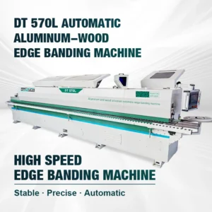 Pre Milling Corner Rounding Edge Bander High Speed Full Automatic Linear Edge Banding Machine with Pur Glue for Wood