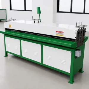 Precision 7 Line Galvanized Steel Plate Grooving Machine 16ga Heavy Duty Air Duct Sheet Metal Ribbing Roller Machine