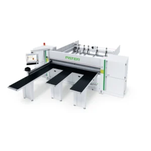 Precision Cutting High Accuracy Vertical Automatic CNC Panel Saw Motor Front Loading System for Wood Door Frame Jamb Cutting
