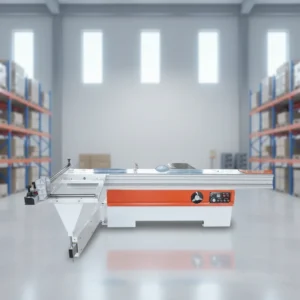 Precision Horizontal Sliding Table Saw with Motor 380V 5.5kW for Wood and Medium Density Fiberboard Cutting