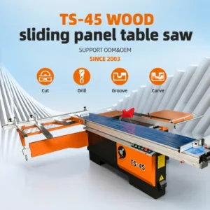 Precision Sliding Table Saw Wood Cutting Machine for MDF Plywood Panel Furniture