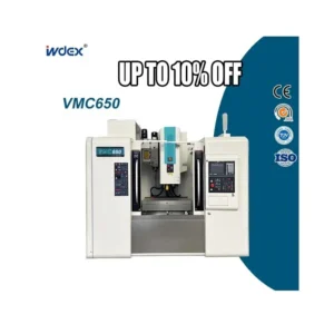 Precision VMC650 CNC Milling Center 10000RPM Vertical Machining Center For Auto Parts BT40 Spindle 24T Arm Type ATC CE