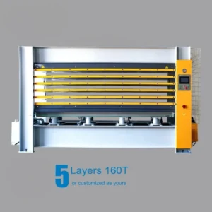 Price Melamine Veneer Wood Door MDF Hydraulic Hot Press Machine for Plywood