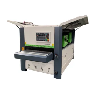 Primer Wide Belt Brush Sander 5 Sanders Putty Wood Sanding Machine for Wooden Door Furniture