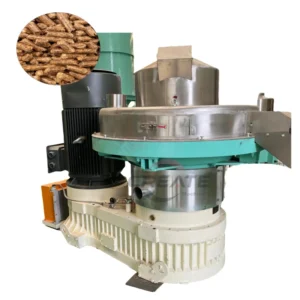 Production Equipment Wood Pellet Mill Pellet Press Machine Vertical Ring Die Wood Pellet Machine