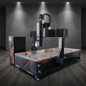 Professional 4 Axis CNC Router Milling Machine Syntec PLC High Rigidity Accurate Engraving Equipment for 3D Sculpture