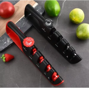 Professional 4 in 1 Adjustable Manual Knife Sharpener Tungsten Steel Blade Plastic Handle 80 120 Grit for Kitchen Knives