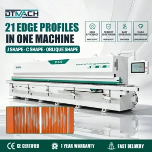 Professional Fully Automatic Soft Forming Edge Banding Machine with PUR Gluing Pneumatic Adjustment for High End MDF