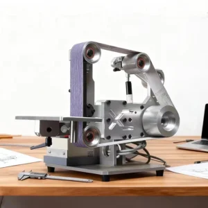 Professional High-Accuracy Motor Belt Sander for Knife Making and Tool Sharpening