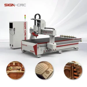 Professional Manufacturer ATC Wood Cutting CNC Router 3D Engraving Machine 4*8Ft Furniture