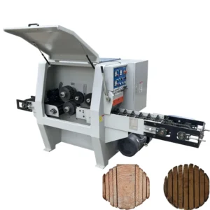 Professional Multi Blade Saw with Enhanced Cutting Capacity Round Log Multi Cut Saw Machine for Labor Saving Woodworking