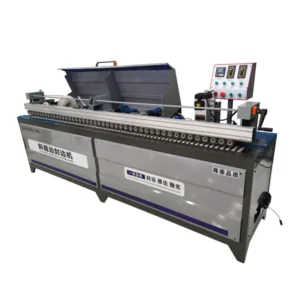 Professional Woodworking Edge Banding Machinery 45° Bevel Straight Edge Processing