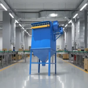 Pulse Baghouse Dust Collector Central Collection for Woodworking Furniture Factories Industrial High Temperature Resistant