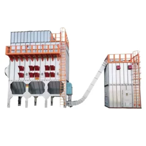 Pulse Jet Bag Filter Cartridge Dust Collector Central Dust Collection System Workshop Dust Collection Pulse Cleaned Baghouse