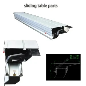 QINGDAO QINGLIN GREEN GIANT MACHINERY CO.LTD Steel MDF Plywood Wood Cutting Machine Precision Sliding Table Saw Spare Part 1