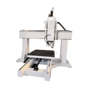 Quality Metal Vertical CNC Router Machine With Table Moving