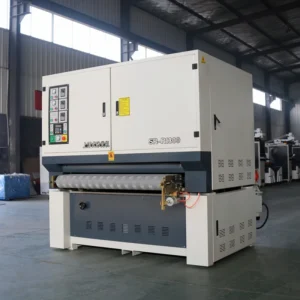 R R1300 Woodworking Belt Sander Wide Calibrating Wood Floor Wide Belt Sanding Machine