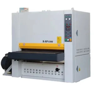 R RP1300 Industrial Big Calibrating Roller Sanding Machine Cabinet Door Belt Sander Machine For Plywood