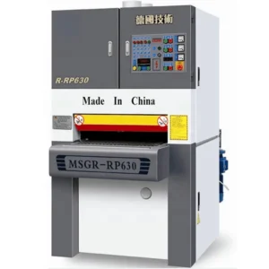 R RP630 Woodworking 630mm Industrial Wide Belt Sander Wood Sanding Machine