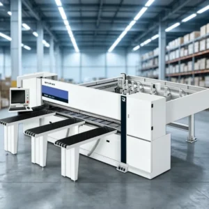 R TUP DS-380 Horizontal Easy to Operate Automatic Woodworking Wood Cutting Machine Rear Loading CNC Panel Saw 25kW