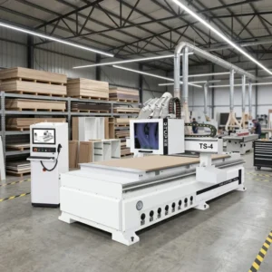 R TUP TS 4 CNC Cutting Machine 4 Spindles Produce Wood Panel Cutting Grooving Slotting