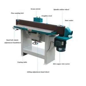 REALMAX STR MM2617 Oscillating Sanding Machine Oscillating Vertical Woodworking Equipment Sanding Polishing Machine