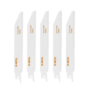 RH 5621~24 Bimetal 150/200/300mm Multi Functional Reciprocating Saw Blades 5pcs Set