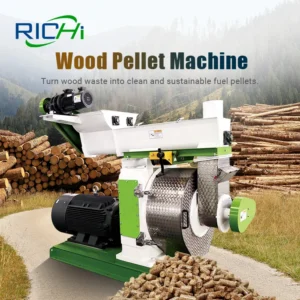 RICHI Timber Wood Pellet Making Machine Free Customized Wood Pellet Fuel Making Machine Price