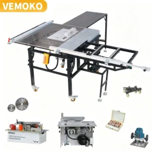 Radial Arm Sliding Table Saw Thickened Body for Heavy Duty Wood Cutting