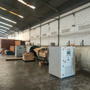 Radio Frequency Vacuum Wood Veneer Dryer Timber Drying Machine