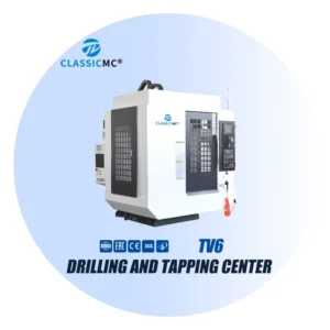 Rapid TV6 CNC Side Drilling Machine 16 Tool Magazine Servo Feed Flange Plate Hole Machining Center