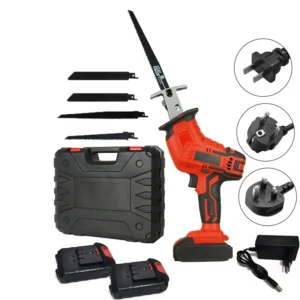Rechargeable Cordless Battery Jig Saw Brushless Electric Reciprocating Saw Portable Branch Cutting Tools Garden Pruning Saws