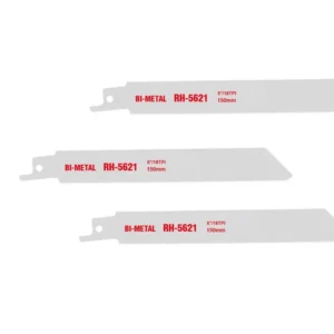 Reciprocating Saw Blade 6″ 150mm BIM Metal Saw Blade 128mm Cutting Length 18TPI Metal Cutting Saw