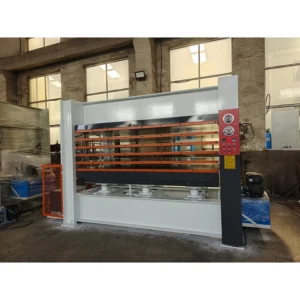 Rensolin RSL H160T Fully Automatic Door Skin Hot Press Machine Kitchen Cabinet HDF Particle Board MDF OSB Plywood 380V 220V 61kW
