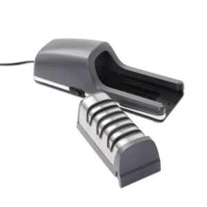 Replaceable Sharpening Module Electric Knife Sharpener with 3 Stages Multi-Grit Diamond Detachable Design for Easy Cleaning