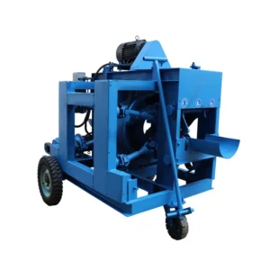 Ring Type Debarker Wood Log Peeling Machine Woodworking Crusher Wood Chipper Shredder