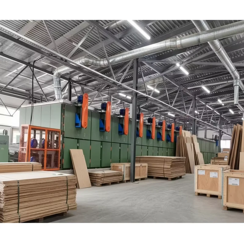 Roll Type Wood Veneer Dryer Machine for Core Veneer