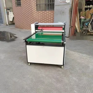 Roller Diameter 120mm Fully Automatic Roller Flattening Machine Thin Paper Leather Foam Board Leveling Device Flattening Machine