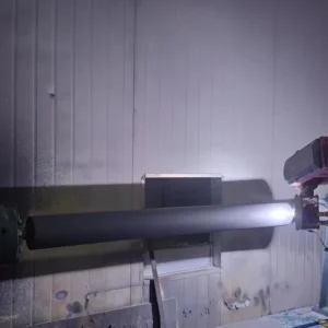 Roller Non Stick Plating Aluminum Oxide Titanium Oxide Sprayed Using Plasma Equipment Surface Spraying