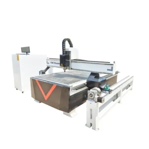 Rotary 4 Axis Wood CNC Router Woodworking Machine